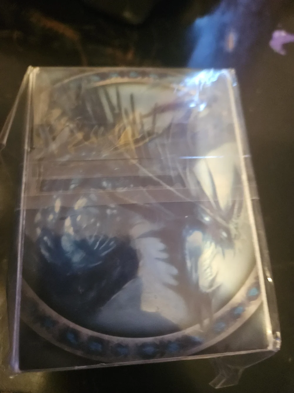 World of Warcraft Trading Card Game Deck Box - Navy Blue